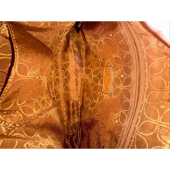 Fossil Women's Multicolor Patchwork Adjustable Strap Crossbody Bag - Picture 6 of 10